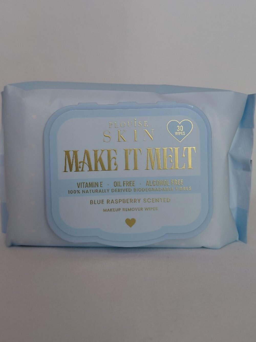 P.Louise - Make It Melt Makeup Remover Wipes - Blue Raspberry